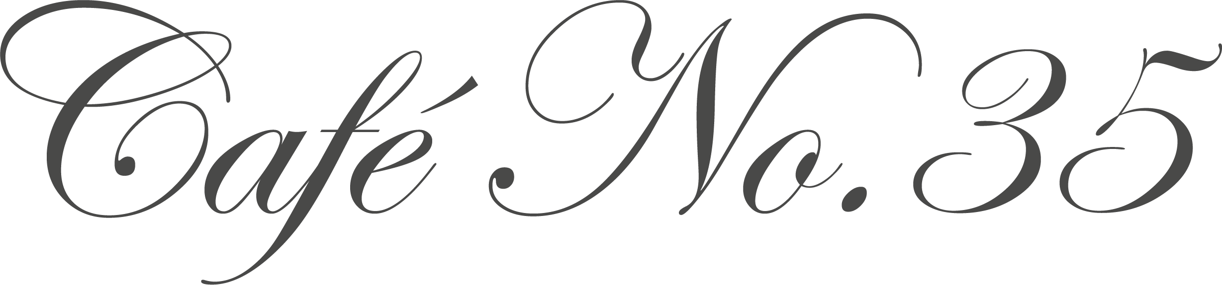 Café No. 35 Logo
